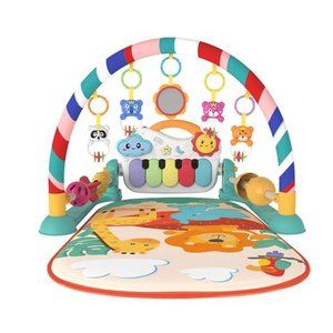Baby Gyms Play Mats Musical Activity Center Baby Piano Mat Tummy Time Padded Mat